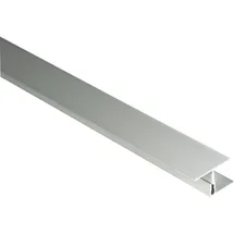 KOVALEX Übergangsprofil Aluminium 250 x 6 cm silber