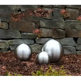 Dehner Edelstahlkugel poliert Ø 20 cm Silber