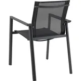 Brafab Delia Gartenstuhl 55 x 63 x 85 cm anthrazit