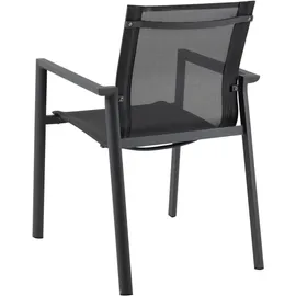 Brafab Delia Gartenstuhl 55 x 63 x 85 cm anthrazit