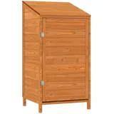 vidaXL, Gartenhaus + Gartenschrank, Wells