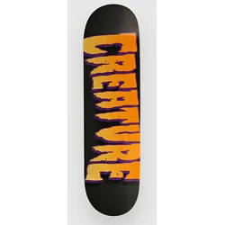 Creature Logo Outline Stumps 8.5" Skateboard Deck orange / purple Gr. Uni