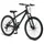 licorne bike gmbh Licorne Bike Thunder Premium Mountainbike in 20, 24, 26, 27.5 und 29 Zoll Fahrrad für Mädchen Jungen Herren und Damen Discbremse Farbe:Schwarz;Größe:27.5 Zoll)