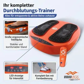 mediashop gmbh VibroLegs orange/schwarz