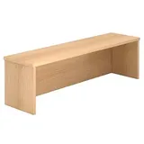 Hammerbacher Thekenaufsatz gerade, eiche 115,0 x 32,0 x 35,0 cm