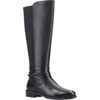Hush Puppies - Damen Stiefeletten "Vanessa", Leder FS8307 (37 EU) (Schwarz) - Schwarz - 37
