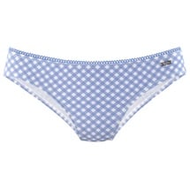 Buffalo Bikini-Hose Damen hellblau-kariert Gr.36