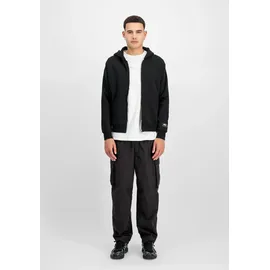 Alpha Industries Label Hoodie schwarz  S