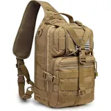 luxuskollektion Taktischer Sling Rucksack Groß Militär Schultertasche Outdoor Camping