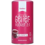 Xucker Gelierxucker 2:1 zuckerarmer Gelierzucker-Ersatz - Alternative für saure Früchte mit Xylit Birkenzucker I Veganer Gelierxucker von Xucker zum Kochen von Marmelade & Gelees (1 kg, 2:1)