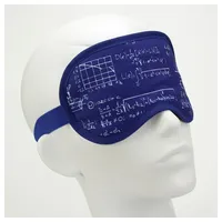 BEAZZ Schlafmaske Schlafmaske, Augenmaske, Schlafbrille - Science, Bequem - Perfekte Abdunklung, 1-tlg., HANDMADE IN GERMANY blau