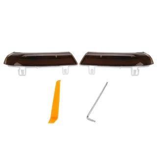 ZSXPBZL Spiegelblinker Dynamische,Dynamische Blinker Paar Seitenflügel Rückspiegel Dynamischer Indikator Blinker Fließender Blinker Licht Passend Für VW Golf 5 Mk5 Jetta Passat B5.5 B6