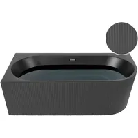 Beliani Gocta Eckbadewanne 170 x 80 cm (280 l)