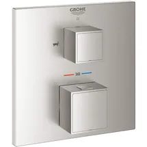 Grohe Grohtherm Cube Thermostat-Wannenbatterie mit integrierter 2-Wege-Umstellung