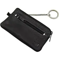 MJ-Design-Germany GROßE LEDER SCHLÜSSELTASCHE SCHLÜSSELETUI SCHLÜSSELMÄPPCHEN BÜFFELLEDER VON MJ-DESIGN-GERMANY IN ROT, BRAUN ODER SCHWARZ, Schwarz, Einheitsgröße