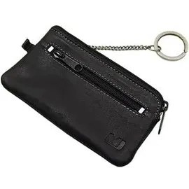 MJ-Design-Germany GROßE LEDER SCHLÜSSELTASCHE SCHLÜSSELETUI SCHLÜSSELMÄPPCHEN BÜFFELLEDER VON MJ-DESIGN-GERMANY IN ROT, BRAUN ODER SCHWARZ, Schwarz, Einheitsgröße