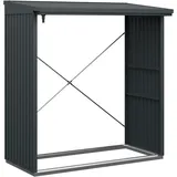 Hörmann Kaminholzregal Trend-V Typ 2 Metall 181 x 103 x 198 cm anthrazitgrau