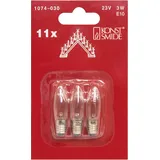 Konstsmide 1074-030 Top-Kerze 3 St. E10