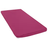 OTTO home Spannbettlaken Baumwolle-Mikrofaser 120 x 200 cm rosa