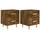 vidaXL Nachtschrank 2 Stk. 40 x 35 x 47,5 cm Braun