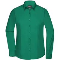 James & Nicholson Poplin Bluse irish-green M