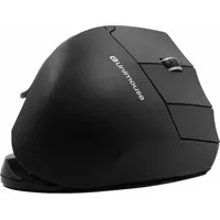 CONTOUR Design UniMouse kabellose Vertikale Maus, schwarz matt, Rechtshänder, USB/Bluetooth (CDUMBK11001)