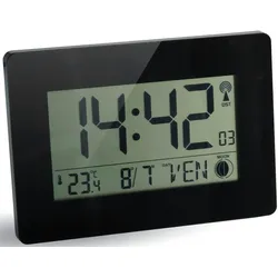 Orium Wanduhr digitaler Anzeige 22,9x16,2x2,7cm schwarz