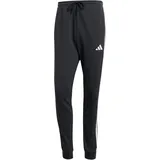 adidas Essentials 3-Streifen French Terry Jogginghose Schwarz XXL
