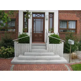 Euro Stone Palisade Granit 10 x 10 x 70 cm grau