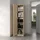 home collective Bücherregal Kleiderschrank 50 x 35 x 180 cm Beige