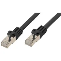 S/CONN maximum connectivity S-Conn Patchkabel S/FTP 20 m Cat7, S/FTP (S-STP), Rj45 RJ-45, Schwarz
