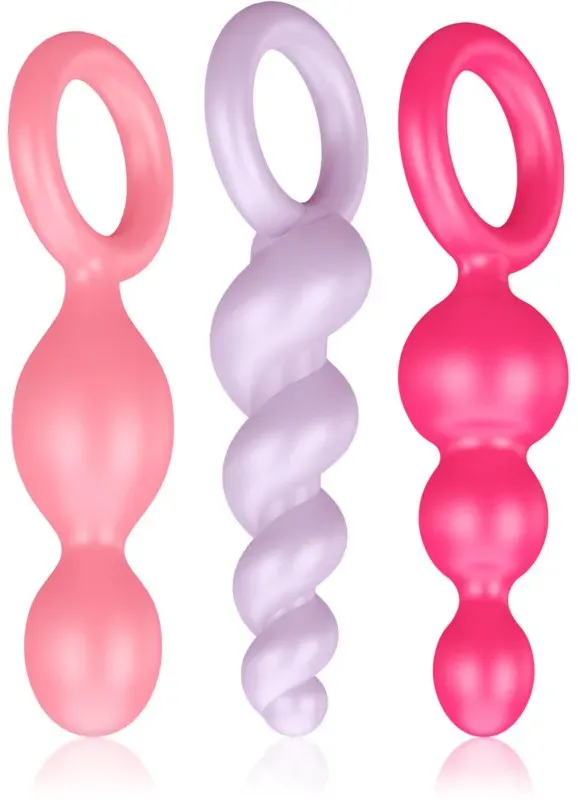 Satisfyer BOOTY CALL Analplug-Set Color 3 St.