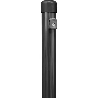 GAH Alberts Zaunpfosten für Maschendrahtzäune Ø 34 mm 200 cm anthrazit