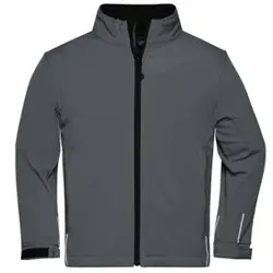 Kinder Softshell Jacke JN135K, carbon, Größe M - carbon - M
