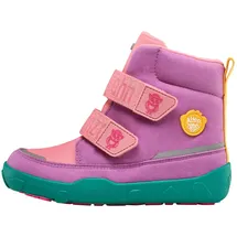 Affenzahn Winterstiefel Eule Grün/Rosa 26