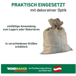 WINDHAGER Jutesack 60 x 100 cm