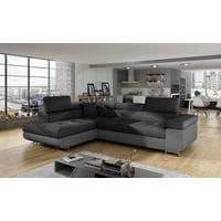 yourhouse24 Ecksofa ANTON L-form Schlafsofa Wohnlandschaft Links Rechts Couch Bettkasten