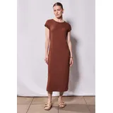 street one studio Midikleid Braun 42