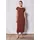 street one studio Midikleid Braun 42