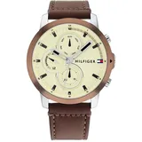 Tommy Hilfiger Multi Zifferblatt 'Jameson Le' Herren Uhr 1792053 - Braun/beige