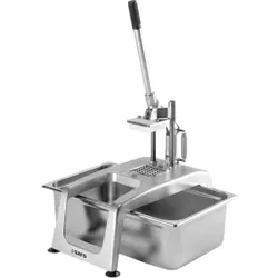 SARO Pommesschneider CF-5, Professioneller Kartoffelschneider mit komfortabler Handhabung, Gitter: 8 x 8 mm