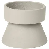 Broste Copenhagen Kerzenleuchter Anker Aluminium Beige