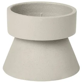 Broste Copenhagen Kerzenleuchter Anker Aluminium Beige