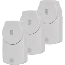 Unitec Smart-Home-Steckdose Weiß 3 St.