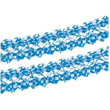 Papstar Girlande Papier Ø 16 cm 10 St. Bayrisch Blau
