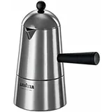 Lavazza Carmencita 6 Tassen Silber/Schwarz