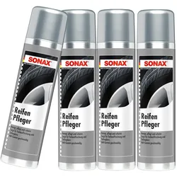 4x 400ml Sonax Reifenpfleger Reifenreiniger Schaum Reinigung Pflege Reifenglanz: