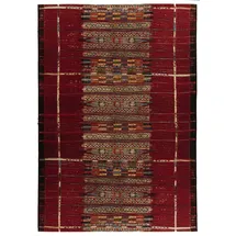 Gino Falcone Teppich GINO FALCONE "Outdoor-Africa 38" Gr. 3, rot, B:120cm H:5mm L:180cm, Kunstfaser, Teppiche, Teppich, Flachgewebe, Ethno Style, In- und Outdoor geeignet