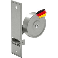 BAUHELD® Rolladen-Gurtwickler Unterputz [Made in Germany] - Maxi Einlass-Gurtwickler aus Stahl - Für Rolladengurt 23mm [ohne Gurt] - Rollladen Aufwickler ohne Abdeckung - Lochabstand 185mm