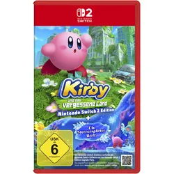 NINTENDO SWITCH 2 Spielesoftware "Kirby und das vergessene Land Switch 2 Edition + Sternensplitter-Welt", weiß, neutral, Nintendo Switch, Games